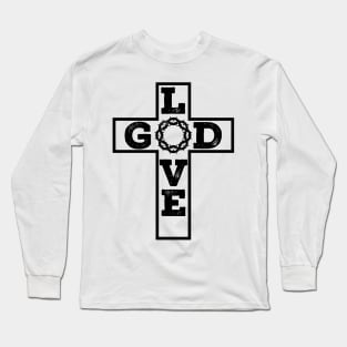 God. Love. Long Sleeve T-Shirt